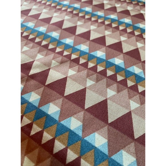 VTG Frank Lloyd Wright Schumacher Fabric 1986 MCM - Prism - Cedar - 4 yards!! - Picture 3 of 8